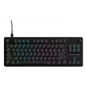 Turtle Beach Vulcan II TKL klaviatuur Mängimine USB QWERTY Saksa Must