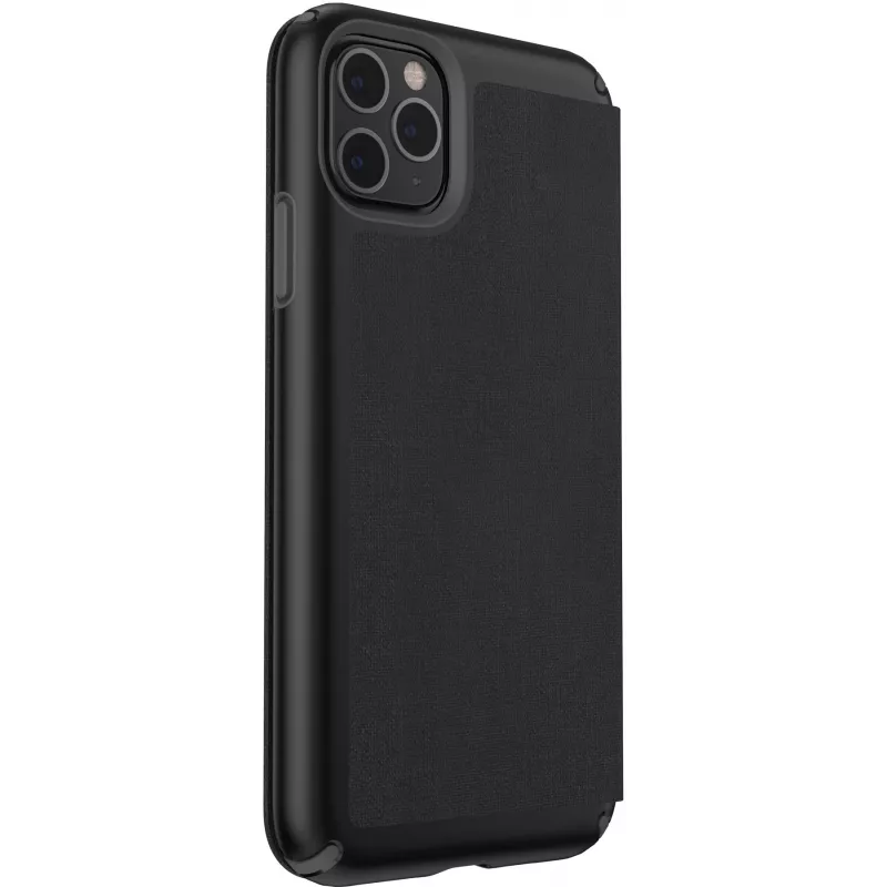 Speck Presidio Folio iPhone 11 Pro Max, flipp-ümbris, Apple, iPhone 11 Pro Max, 16,5 cm (6,5 tolli), Must