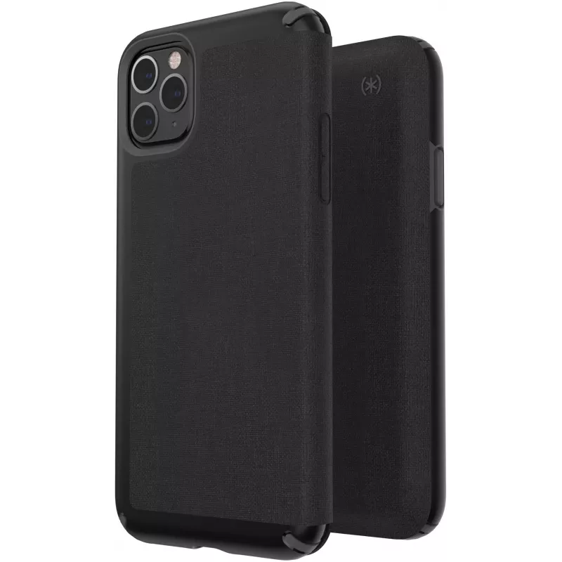 Speck Presidio Folio iPhone 11 Pro Max, flipp-ümbris, Apple, iPhone 11 Pro Max, 16,5 cm (6,5 tolli), Must