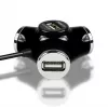 Axagon HUE-X3B liidese jaotur USB 2.0 480 Mbit/s Must