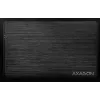 AXAGON EE25-XA - HDD / SSD-Gehäuse - 2.5 Zoll - SATA - Serial ATA II - Serial ATA III - 0,48 Gbit/s - USB Konnektivität - Schwarz