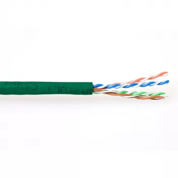 ACT CAT6 U/UTP keerupaariline paigalduskaabel roheline 305 m, 305 m, Cat6, roheline