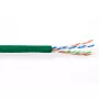 ACT CAT6 U/UTP keerupaariline paigalduskaabel roheline 305 m, 305 m, Cat6, roheline