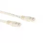 ACT Ivory 5 meetrit U/UTP CAT6A patch-kaabel RJ45-pistikutega