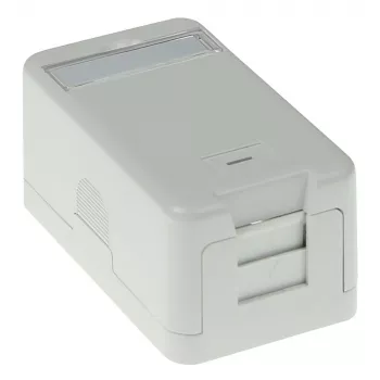 ACT Keystone pinnale paigaldatav karp 1 port, Valge, 1 tk