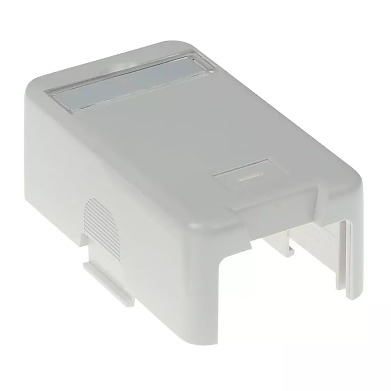 ACT Keystone pinnale paigaldatav karp 1 port, Valge, 1 tk