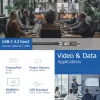 ACT USB-C 3.2 Gen2 aktiivne optiline kaabel (AOC), puutepaneelidele, video, andmed, toide, 3m