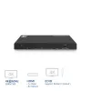 ACT 4K HDMI splitter, 1 in 4 out, EDID support, HDMI, 4x HDMI, 3840 x 2160 pikslit, Must, 4K Ultra HD, 10,2 Gbit/s