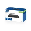 ACT 4K HDMI splitter, 1 in 4 out, EDID support, HDMI, 4x HDMI, 3840 x 2160 pikslit, Must, 4K Ultra HD, 10,2 Gbit/s