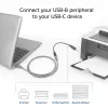 ACT USB USB-C emane USB-B 2.0 printeriadapteri kaabel 0,2 m