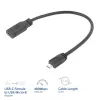 ACT USB USB-C emane USB micro B 2.0 isaspistikuga adapterkaabel 0,2 m