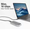 ACT AC7445 USB-kaabel USB 3.2 Gen 2 (3.1 Gen 2) 5 m USB C 10 Gbit/s 60 W Must