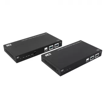 ACT AV meedialaienduse komplekt kahe USB-C lülitiga, CAT6A, 100 meetrit