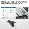 ACT 2-pordiline USB-C kiirlaadija autosse 95W Power Delivery PPS, Quick Charge ja GaNFast'iga