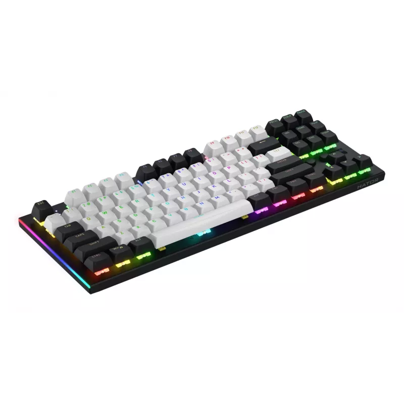 HATOR Gravity TKL klaviatuur mängimiseks USB QWERTY inglise (USA) must