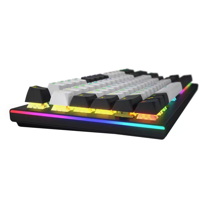 HATOR Gravity TKL klaviatuur mängimiseks USB QWERTY inglise (USA) must