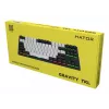 HATOR Gravity TKL klaviatuur mängimiseks USB QWERTY inglise (USA) must