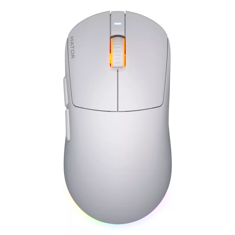 HATOR Quasar 3 Wireless hiir Mängimine Mõlemakäeline RF-juhtmevaba + Bluetooth + USB Type-A Optiline 12000 DPI