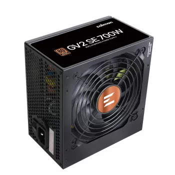 Zalman ZM700-GV2SE toiteplokk 700 W 20+4 pin ATX ATX Must