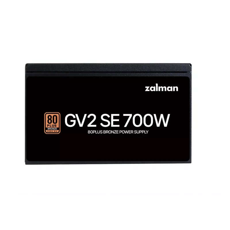 Zalman ZM700-GV2SE toiteplokk 700 W 20+4 pin ATX ATX Must