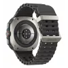 Samsung Galaxy Watch Ultra 3,81 cm (1,5 tolli) AMOLED 47 mm digitaalne 480 x 480 pikslit puutetundlik ekraan 4G hõbedane Wi-Fi GPS (satelliit)