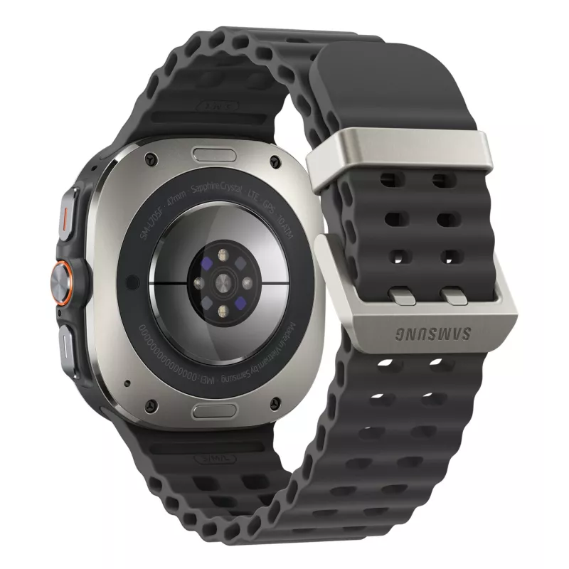 Samsung Galaxy Watch Ultra 3,81 cm (1,5 tolli) AMOLED 47 mm digitaalne 480 x 480 pikslit puutetundlik ekraan 4G hõbedane Wi-Fi GPS (satelliit)