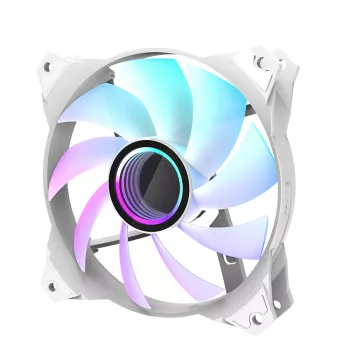Zalman ZM-IF120 WH arvuti jahutussüsteem Arvutikorpuse ventilaator 12 cm Valge