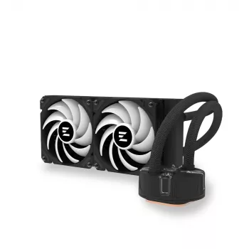 Zalman RESERATOR5 Z24 ARGB Must arvuti jahutussüsteem Protsessor Kõik-ühes vedelikjahutus 12 cm
