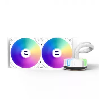 Zalman Reserator5 Z24 ARGB Valge protsessori kõik-ühes vedelikjahuti 12 cm