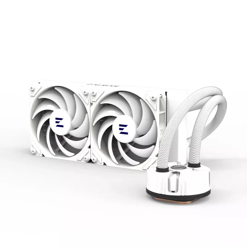 Zalman Reserator5 Z24 ARGB Valge protsessori kõik-ühes vedelikjahuti 12 cm