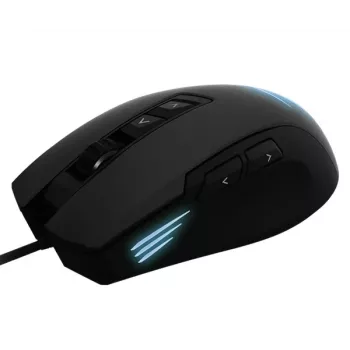 Zalman ZM-GM7 hiir Mängimine Paremakäeline USB Type-A Sinine LED 12000 DPI