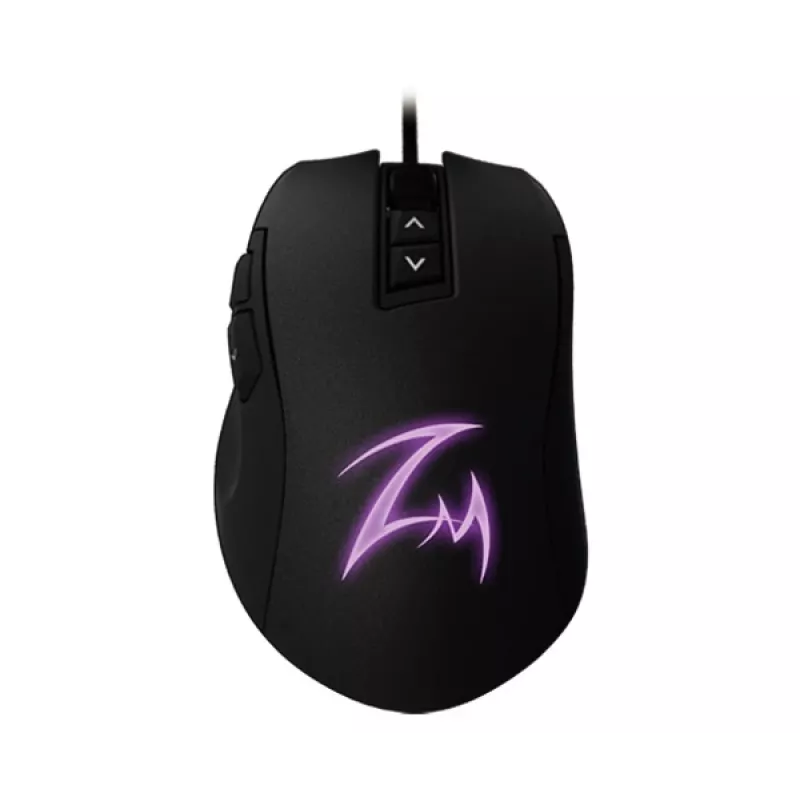 Zalman ZM-GM7 hiir Mängimine Paremakäeline USB Type-A Sinine LED 12000 DPI