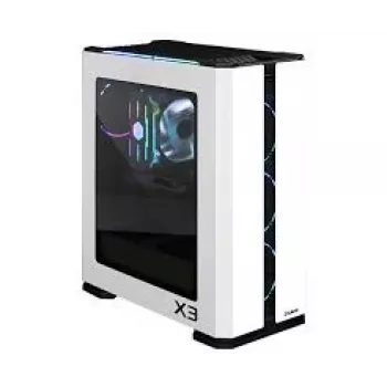 Zalman X3 Valge arvutikorpus Midi Tower