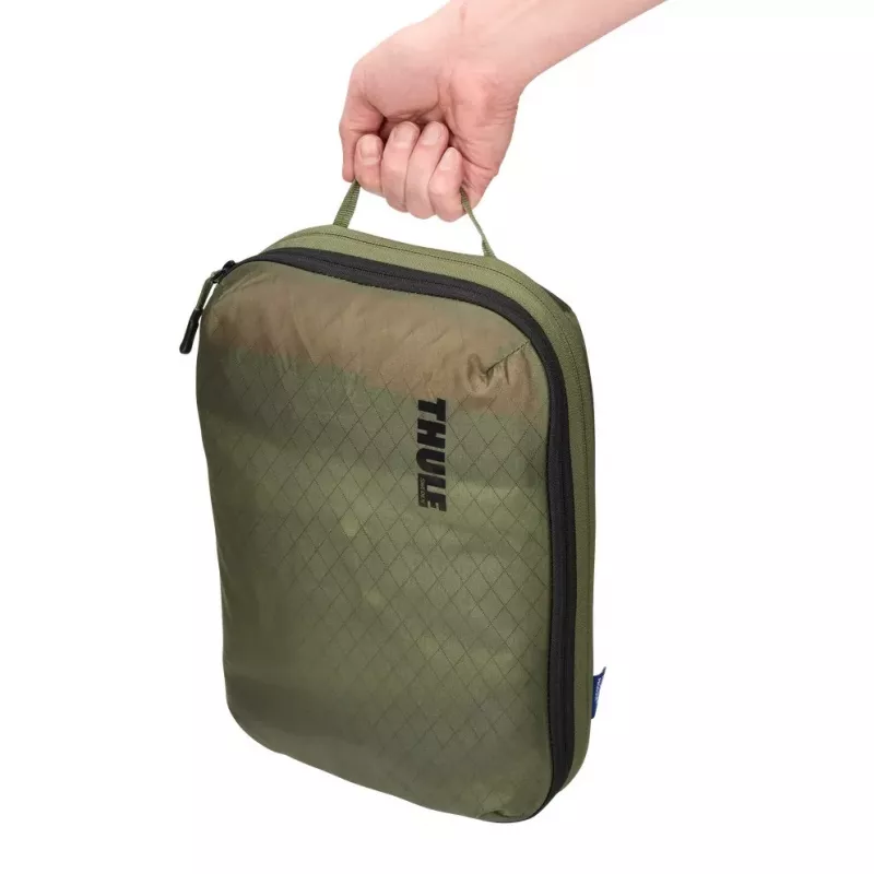 Thule Compression Packing Cube Medium pakkimiskuubik, pehme roheline (TCPC202)