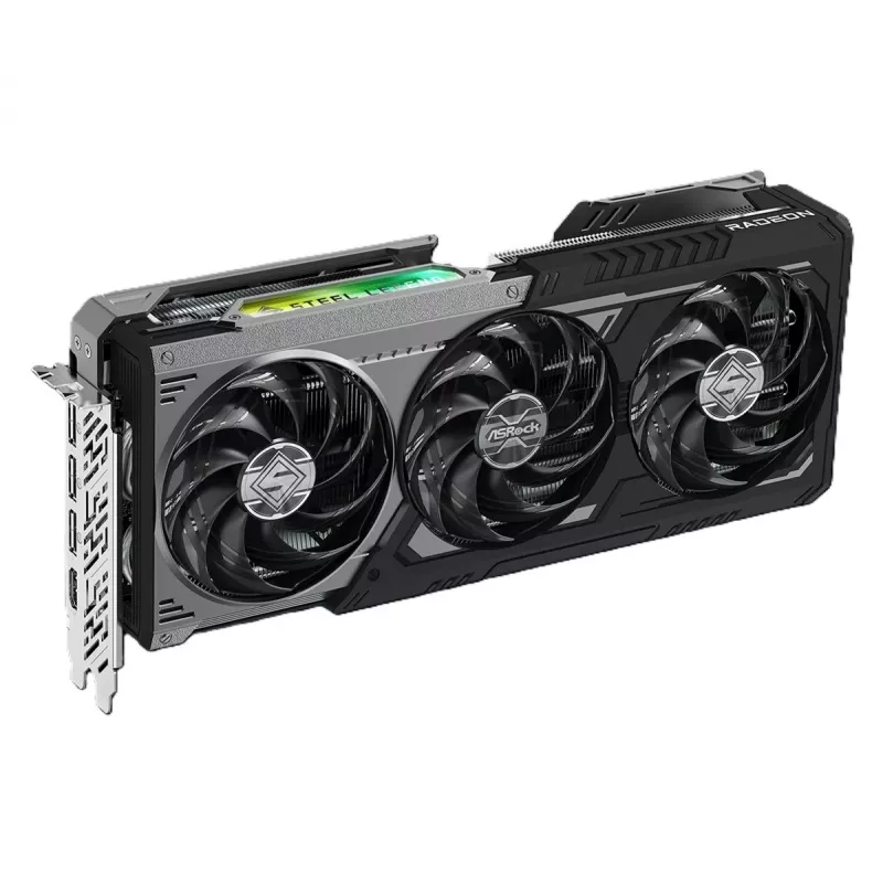 ASRock Radeon RX 9070 GRE Steel Legend Dark 12GB OC videokaart