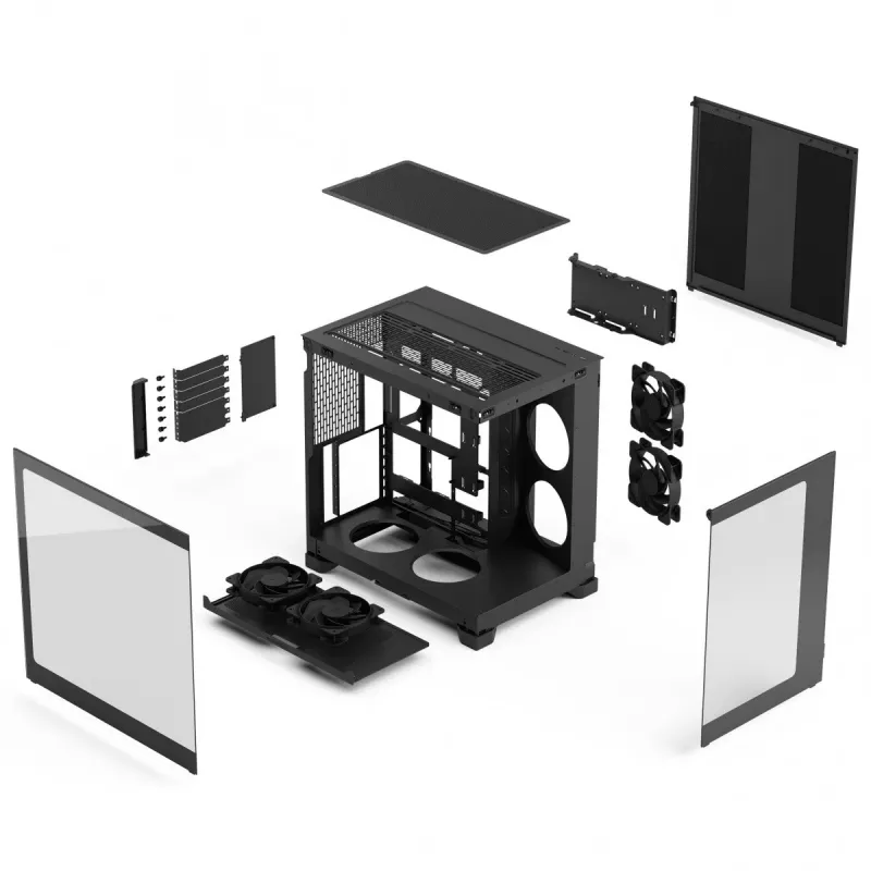 Fractal Design Pop 2 Vision Black Mid-Tower korpus (FD-C-POV2A-01)