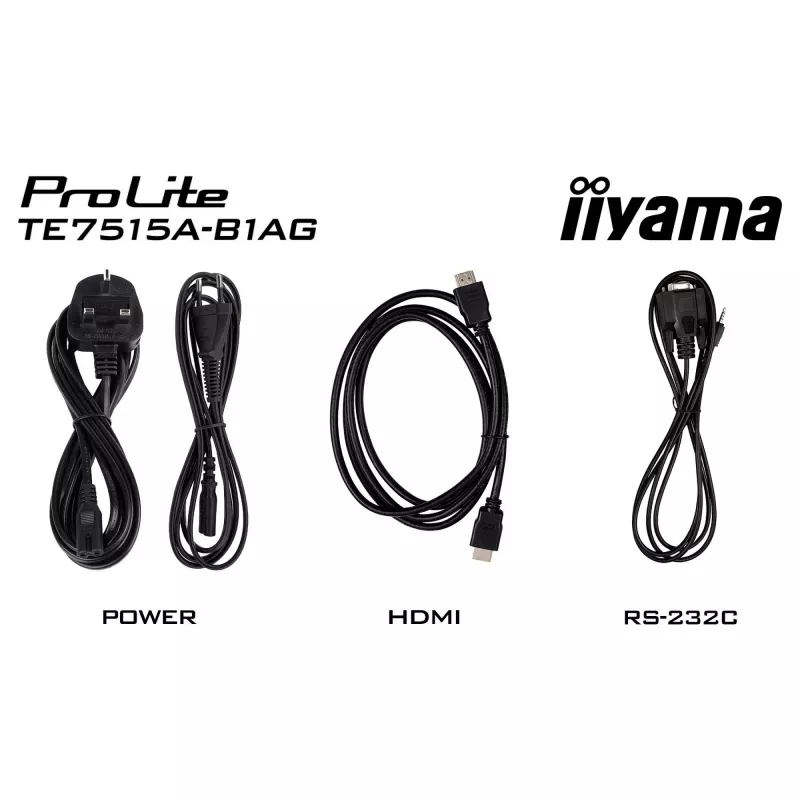 iiyama ProLite TE7515A-B2AG 75 inch 4K interaktiivne puuteekraan