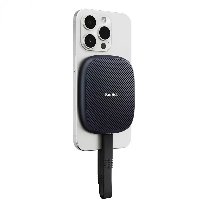 SanDisk Phone SSD 2TB USB-C 1000MB/s IP65 väline SSD