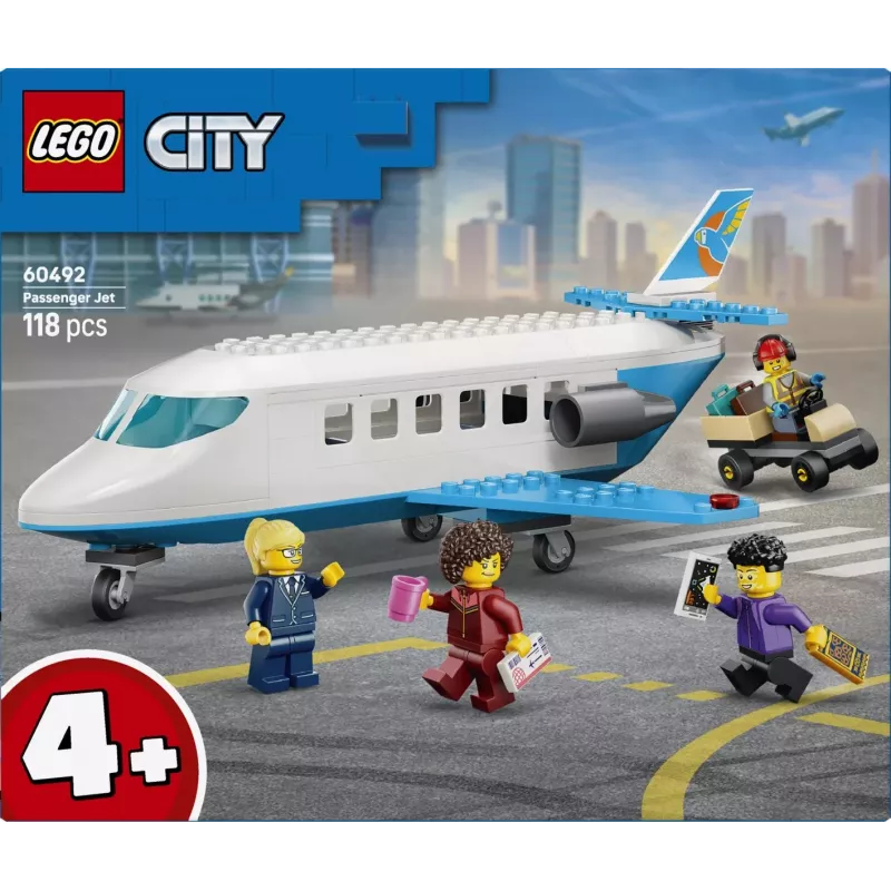 LEGO City 60492 Reisilennuk (118 osa)