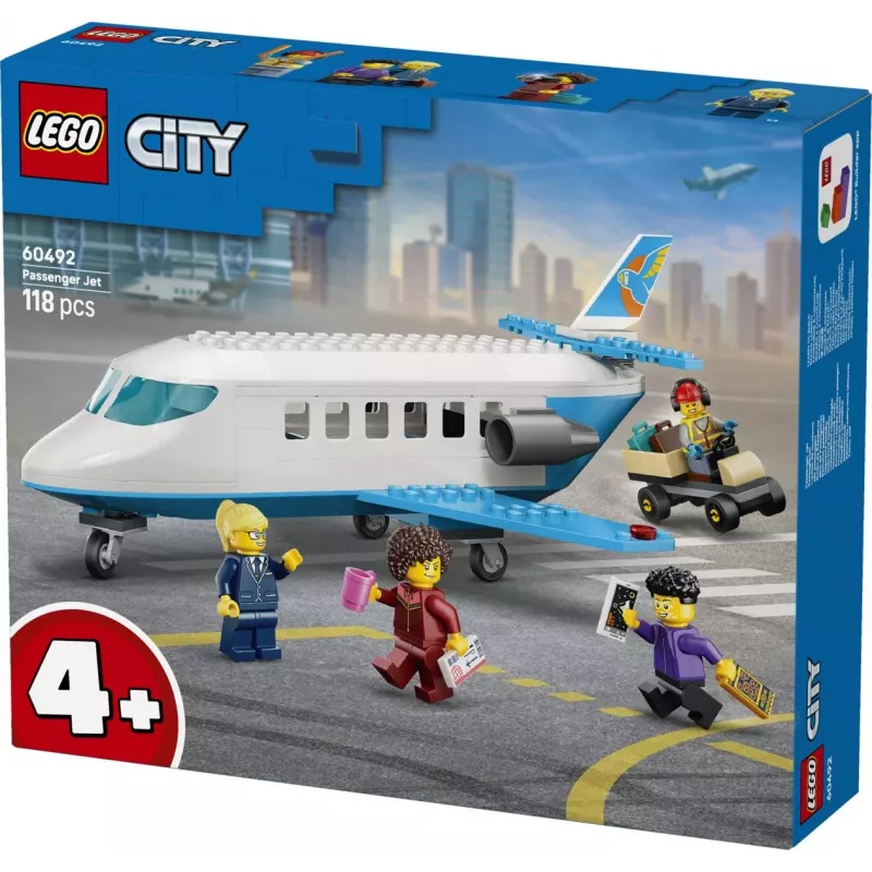 LEGO City 60492 Reisilennuk (118 osa)