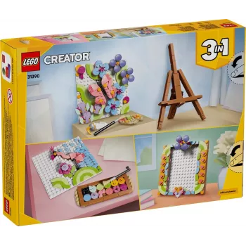 LEGO Creator 3-in-1 31390 Lillede kunstidekoor (348 osa)