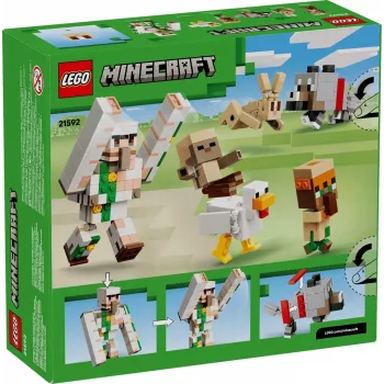 LEGO Minecraft 21592 Kanaratsaniku kõrberünnak (428 osa)
