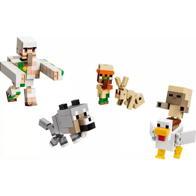 LEGO Minecraft 21592 Kanaratsaniku kõrberünnak (428 osa)