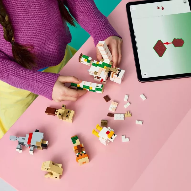 LEGO Minecraft 21592 Kanaratsaniku kõrberünnak (428 osa)