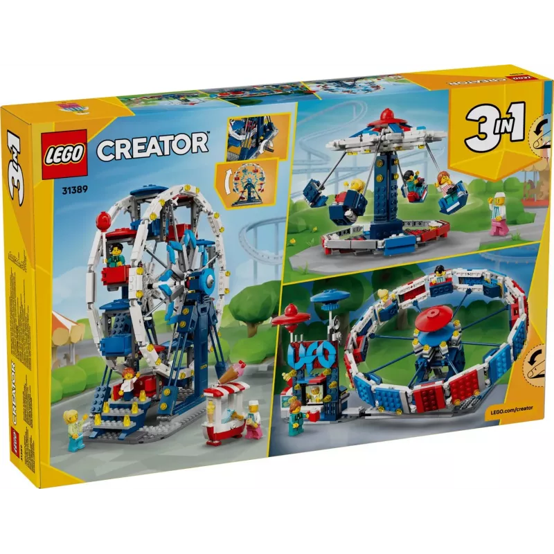LEGO Creator 3-in-1 31389 Ikooniline vaateratas (916 osa)