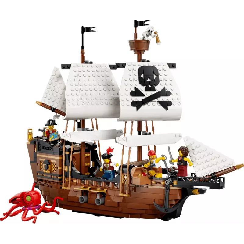 LEGO Creator 3-in-1 31387 Ikooniline piraadilaev (1074 osa)