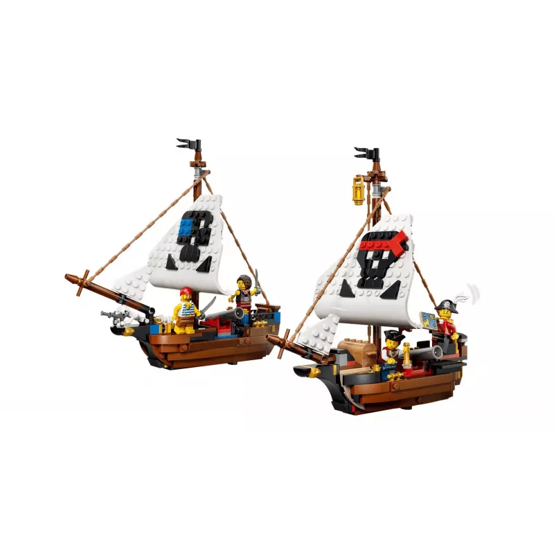 LEGO Creator 3-in-1 31387 Ikooniline piraadilaev (1074 osa)
