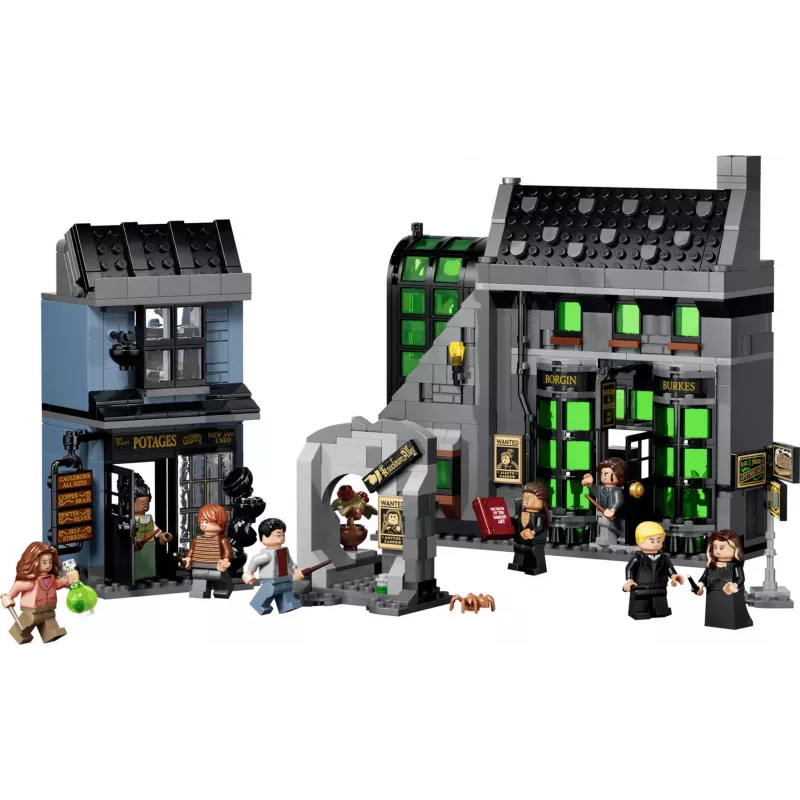 LEGO Harry Potter 76471 Knockturni allee võlupoed (788 osa)