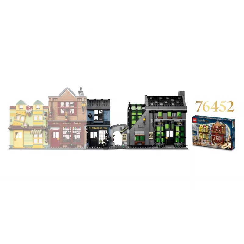 LEGO Harry Potter 76471 Knockturni allee võlupoed (788 osa)
