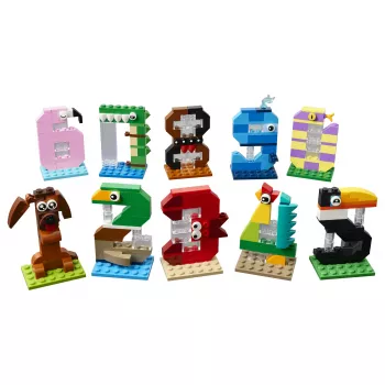 LEGO 40807 Sünnipäevanumbrid - loomakujulised tordikaunistused (281 osa)